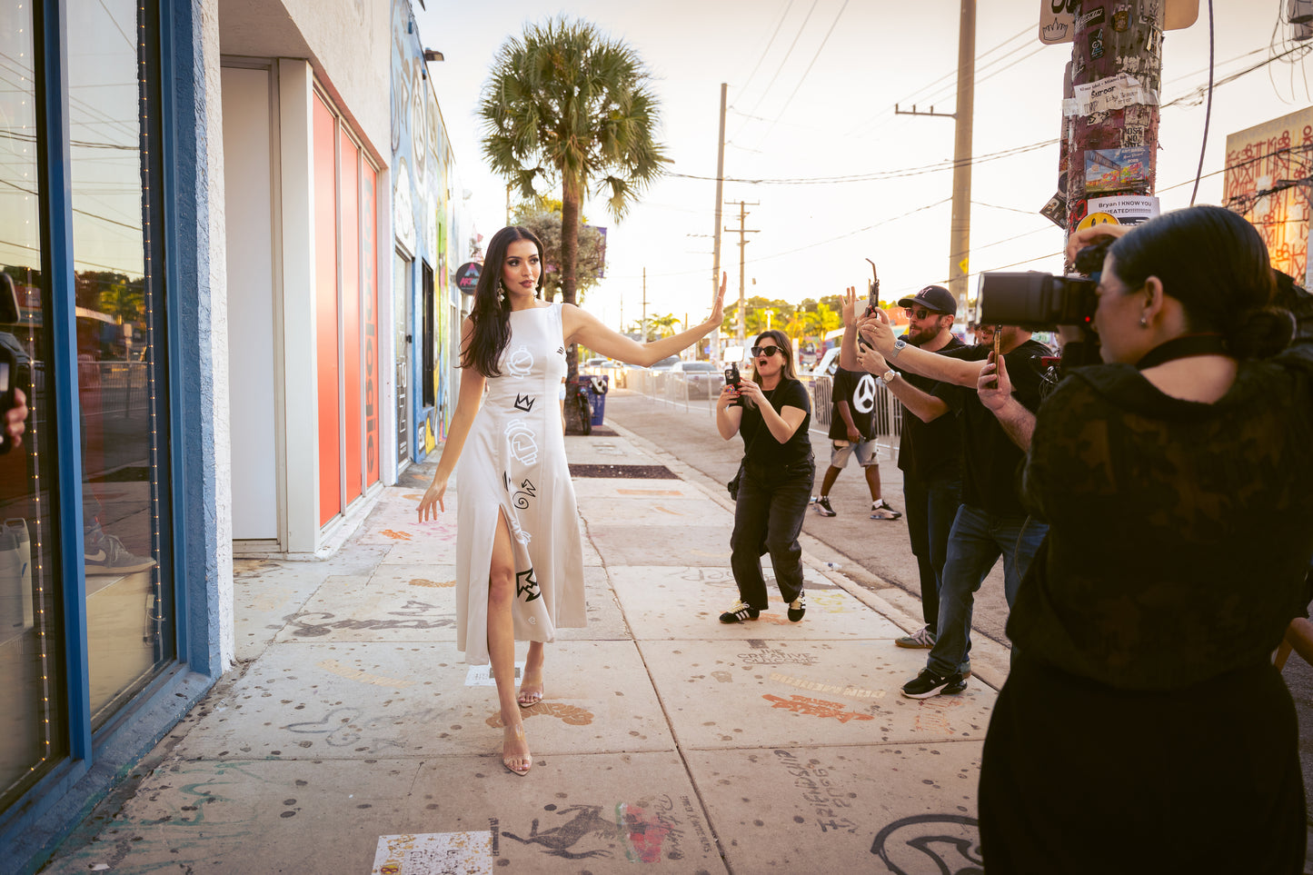 Stella Dress Limestone x Adrian Lorenzo