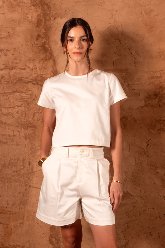 Vera Woven T-Shirt